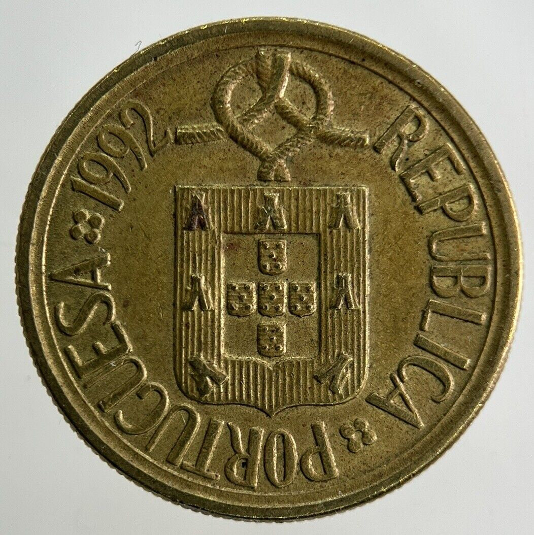 1992 Portugal 5 Escudos Coin | Fine Collectable Grade
