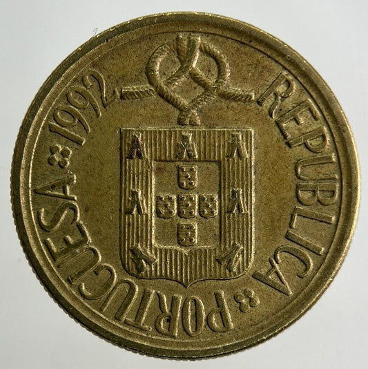 1992 Portugal 5 Escudos Coin | Fine Collectable Grade