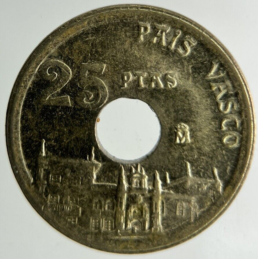 1993 Spain 25 Pesetas Coin | Fine Collectable Grade