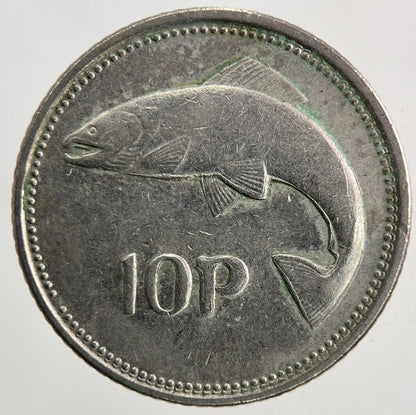 1993 Irish 10p Ten-Pence Coin | Fine Collectable Grade