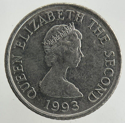 1993 Jersey 5p Five-Pence Coin | Fine Collectable Grade
