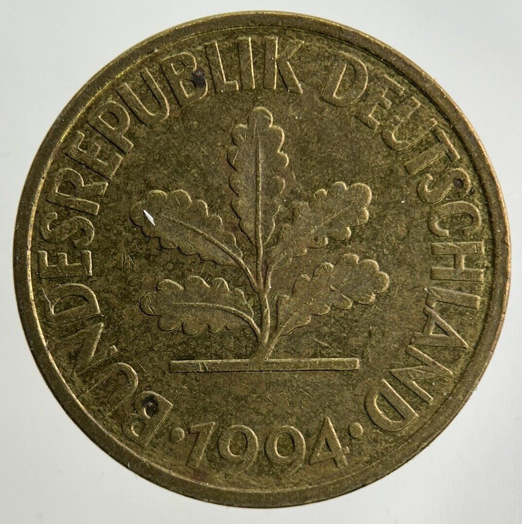 1994 Germany 10 Pfennig Coin | Fine Collectable Grade