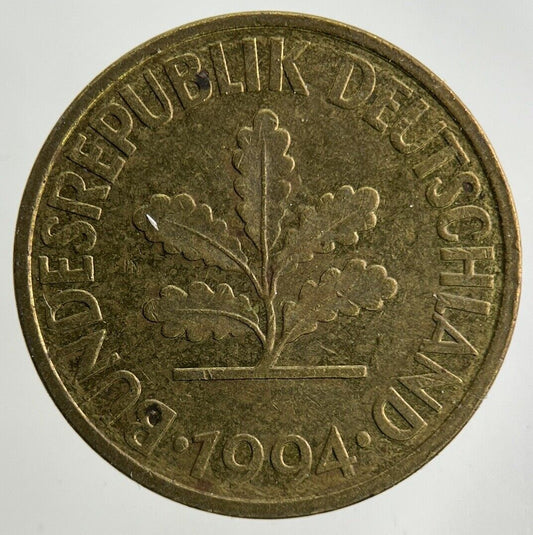 1994 Germany 10 Pfennig Coin | Fine Collectable Grade