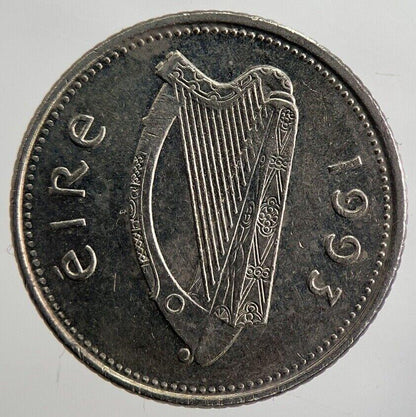 1993 Irish 10p 10 Ten-Pence Coin | Very High Grade | a7034