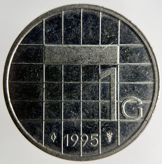 1995 Netherlands 1 Gulden Coin | Fine Collectable Grade