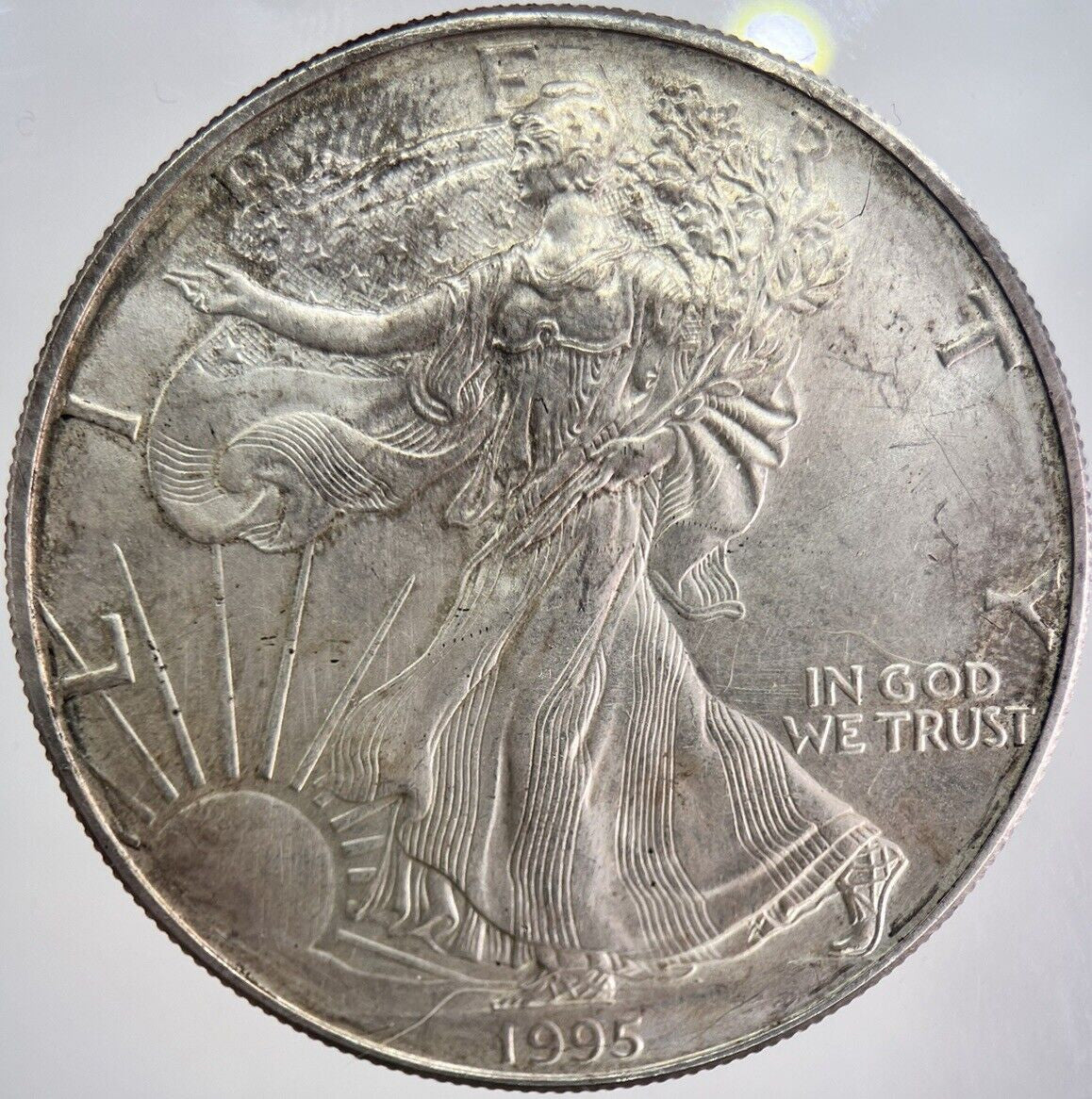 1995 American Silver Eagle 1oz Silver Coin | Very High Grade | a2555