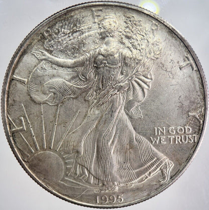1995 American Silver Eagle 1oz Silver Coin | Very High Grade | a2555