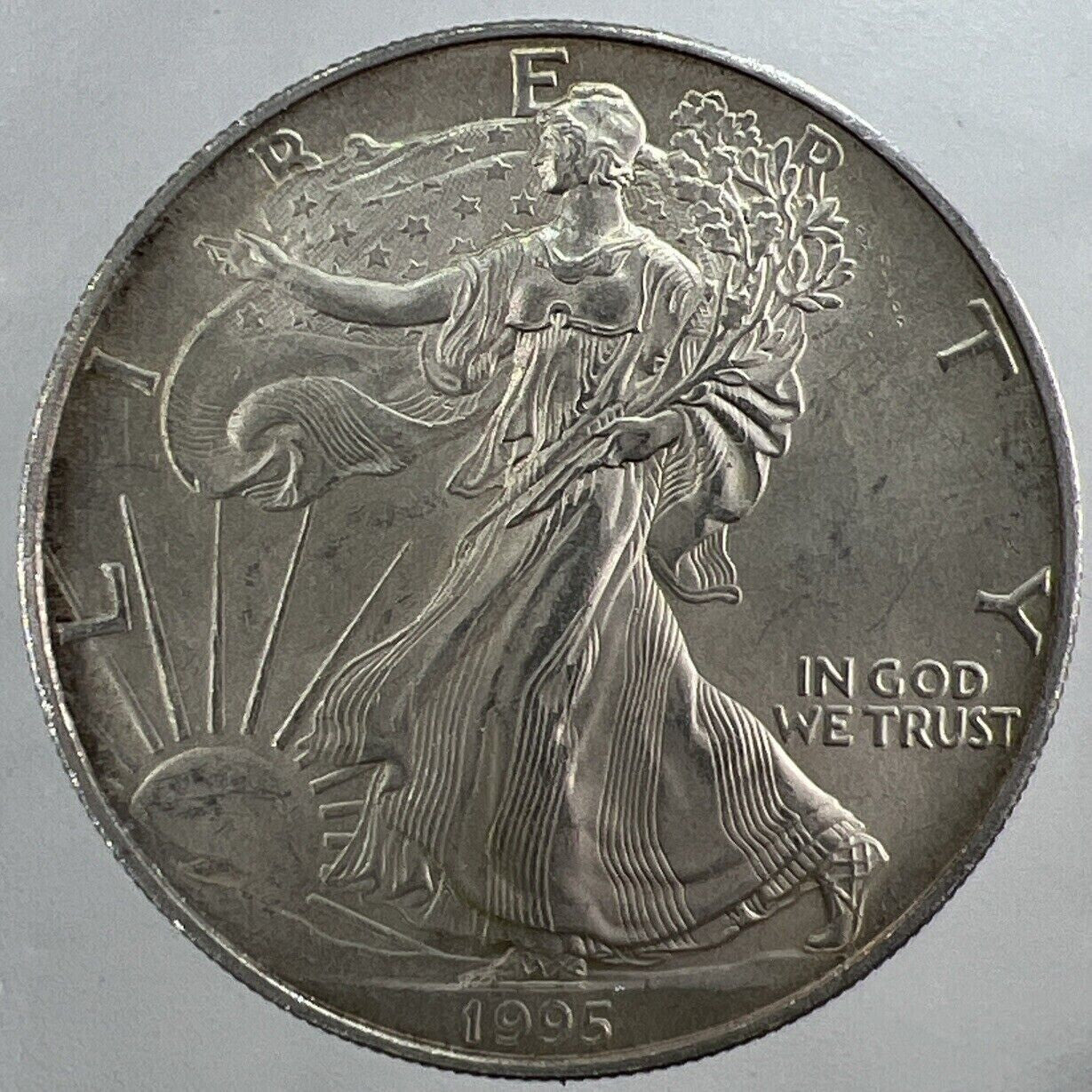 1995 American Silver Eagle 1oz Silver Coin | a3960