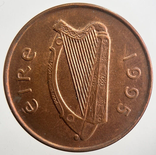 1995 Irish 2p 2 Two Pence Coin | Very High Grade | a7763