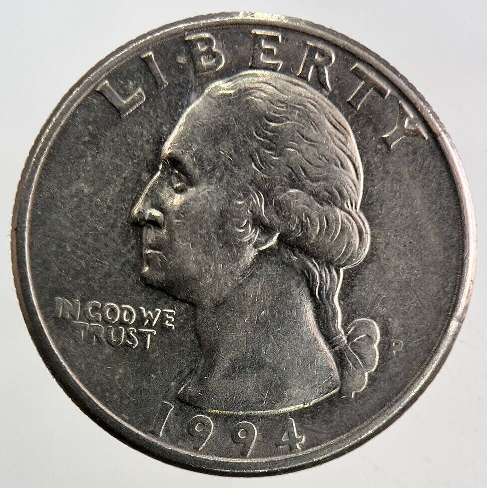 1994 US USA Quarter Dollar Coin | Fine Collectable Grade