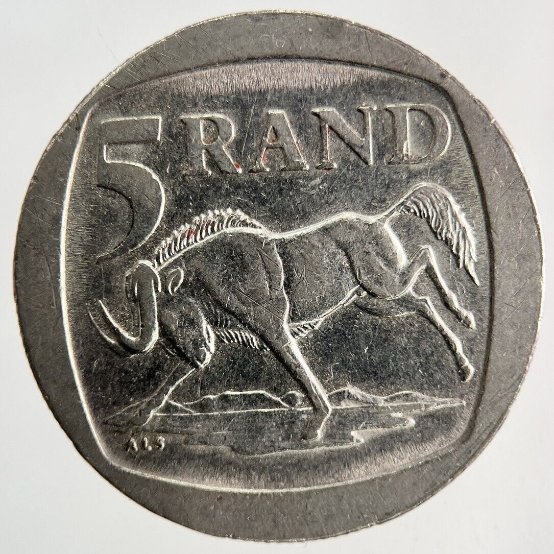 1994 South Africa 5 Rand Coin | Fine Collectable Grade