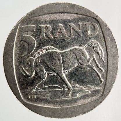 1994 South Africa 5 Rand Coin | Fine Collectable Grade