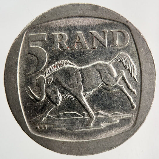 1994 South Africa 5 Rand Coin | Fine Collectable Grade