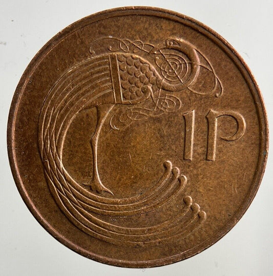 1995 Irish 1p One-Pence Coin | Fine Collectable Grade