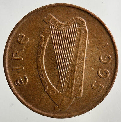 1995 Irish 1p One-Pence Coin | Fine Collectable Grade