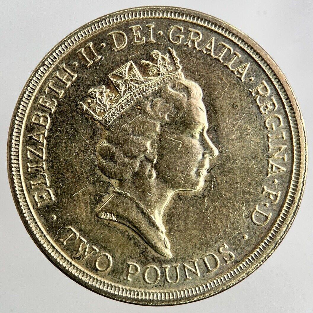 1995 Elizabeth II 2nd £2 Two Pound Dove Coin | Fine Collectable Grade