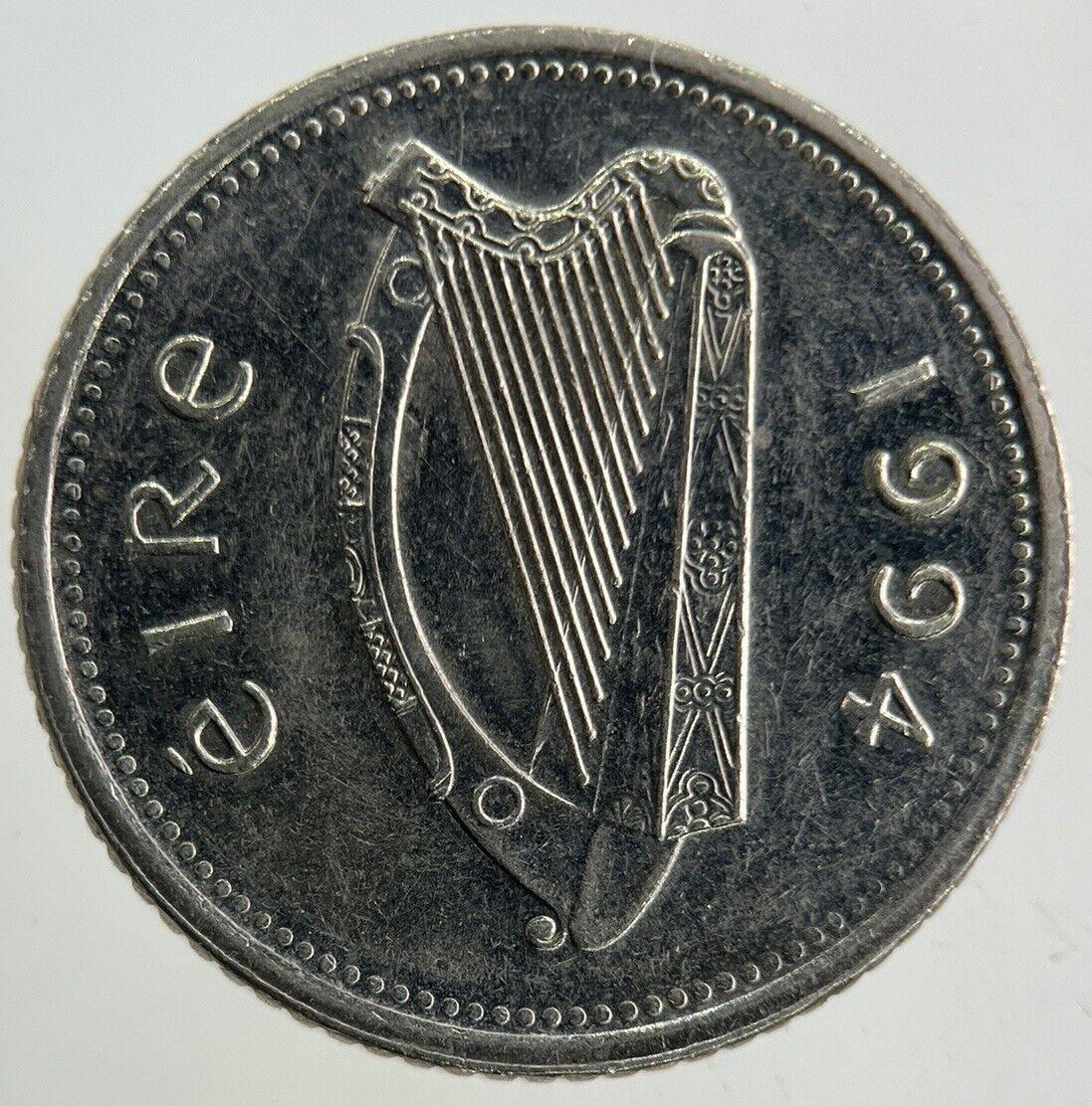 1994 Irish 10p Ten-Pence Coin | Fine Collectable Grade