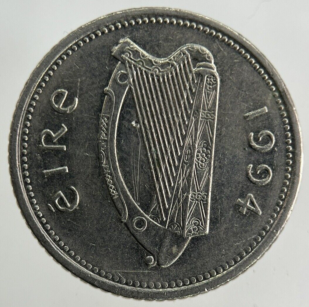 1994 Irish 10p Ten-Pence Coin | Fine Collectable Grade