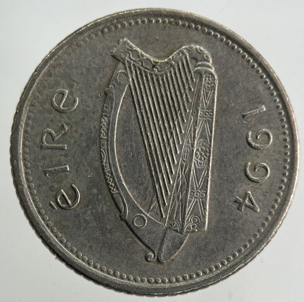 1994 Irish 10p Ten-Pence Coin | Fine Collectable Grade
