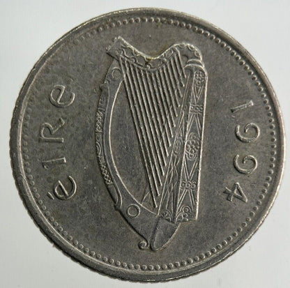 1994 Irish 10p Ten-Pence Coin | Fine Collectable Grade