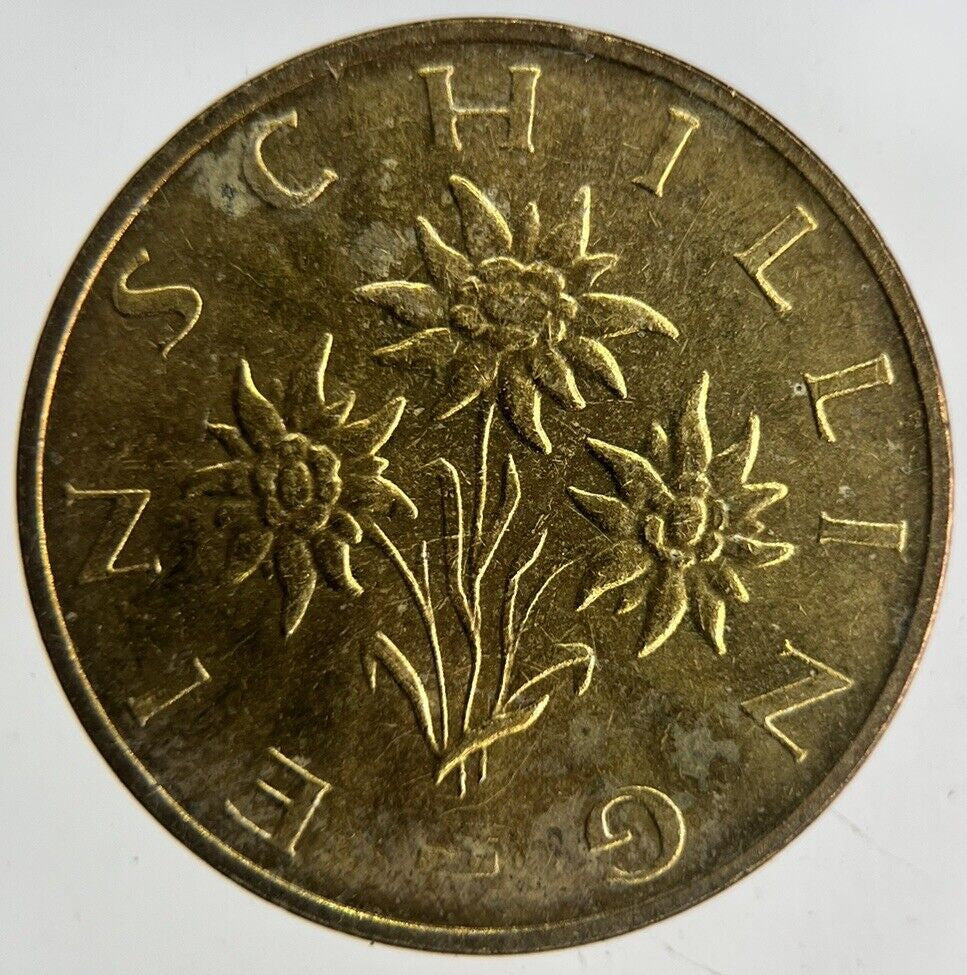 1996 Austria 1 Schilling Coin | Fine Collectable Grade