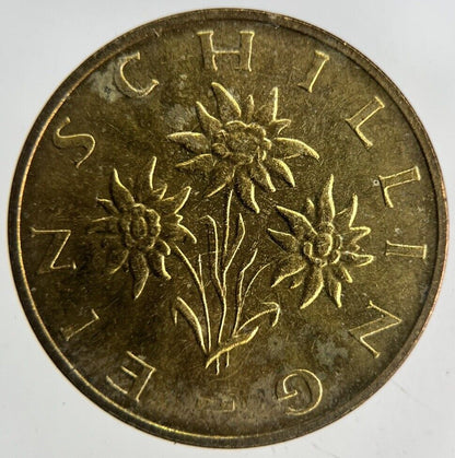 1996 Austria 1 Schilling Coin | Fine Collectable Grade