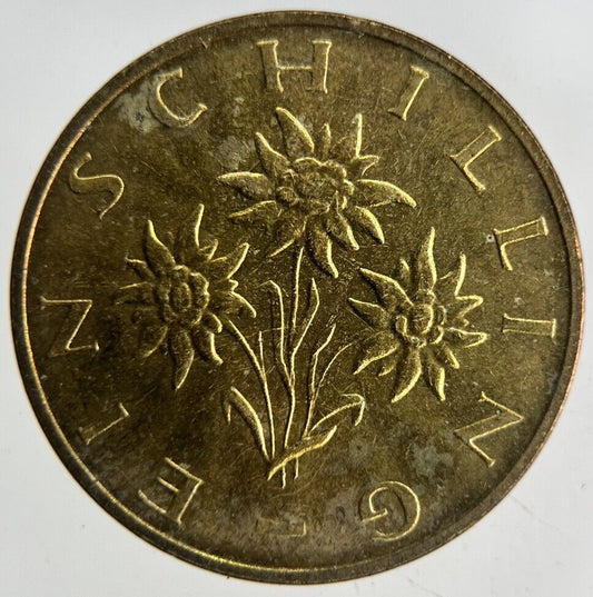 1996 Austria 1 Schilling Coin | Fine Collectable Grade