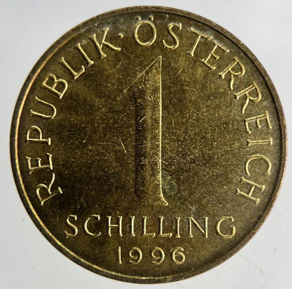 1996 Austria 1 Schilling Coin | Fine Collectable Grade