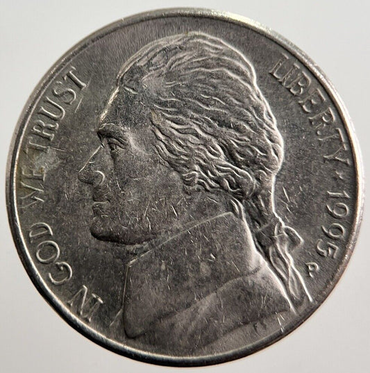 1995 US USA Nickel 5 Cents Coin | Collectable Grade | a2854