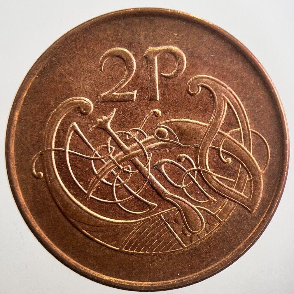 1996 Irish 2p 2 Two Pence Coin | Very High Grade | a7764