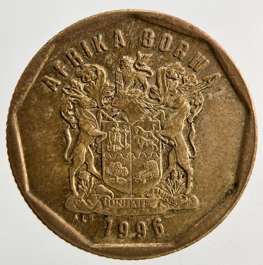 1996 South Africa 50 Cent Coin | Fine Collectable Grade