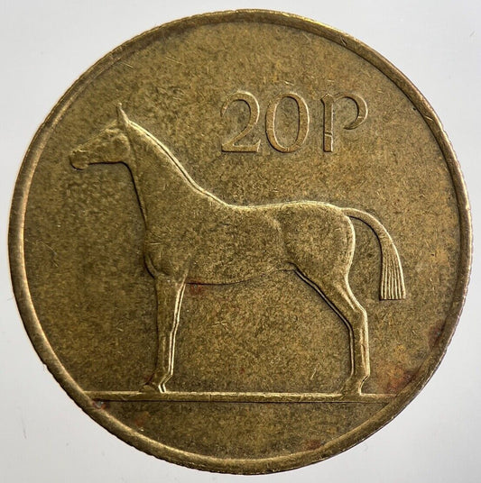 1996 Irish 20p 20 Twenty-Pence Coin | Very High Grade | a7027
