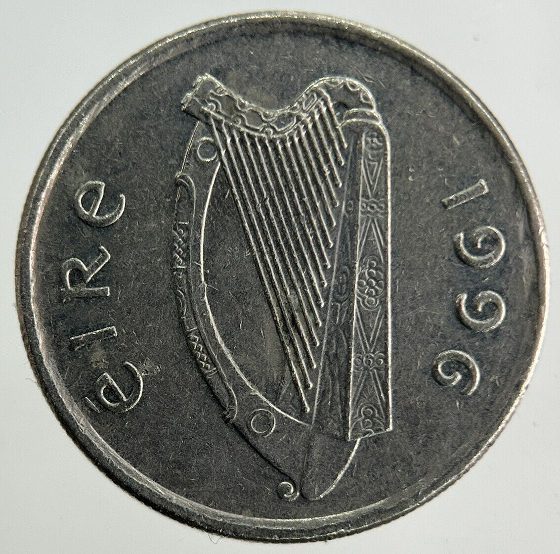 1996 Irish 5p Five-Pence Coin | Fine Collectable Grade