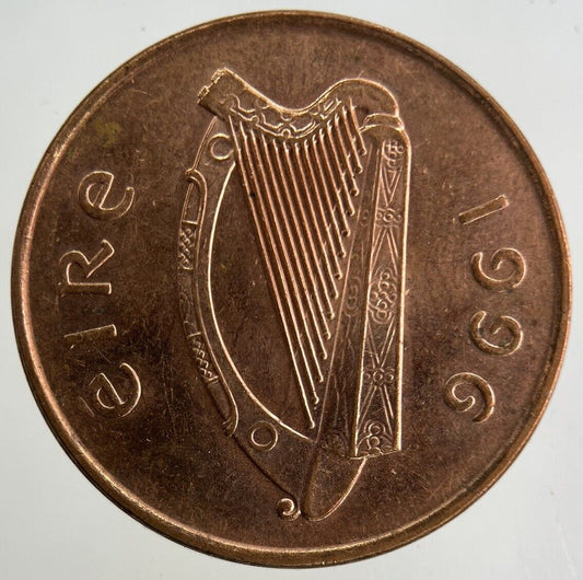 1996 Irish 2p Two-Pence Coin | Fine Collectable Grade