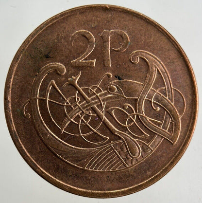 1996 Irish 2p Two-Pence Coin | Fine Collectable Grade