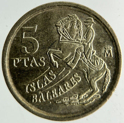 1997 Spain 5 Pesetas Coin | Fine Collectable Grade