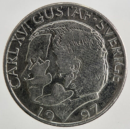 1997 Sweden 1 Krona Coin | Very High Grade