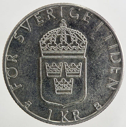 1997 Sweden 1 Krona Coin | Very High Grade