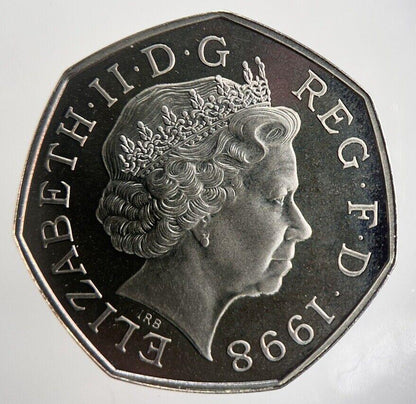 1998 Elizabeth II 50 Pence 50p British Coin | Very High Grade | a4454