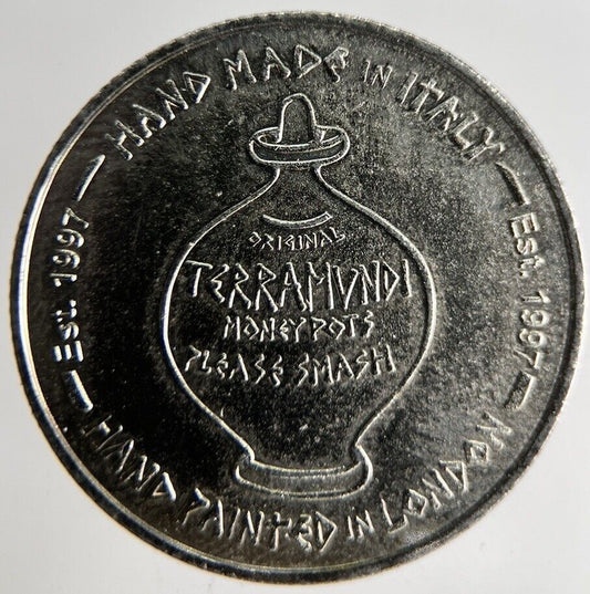 1997 Italy Terramvndi Please Smash Token Coin | Fine Collectable Grade