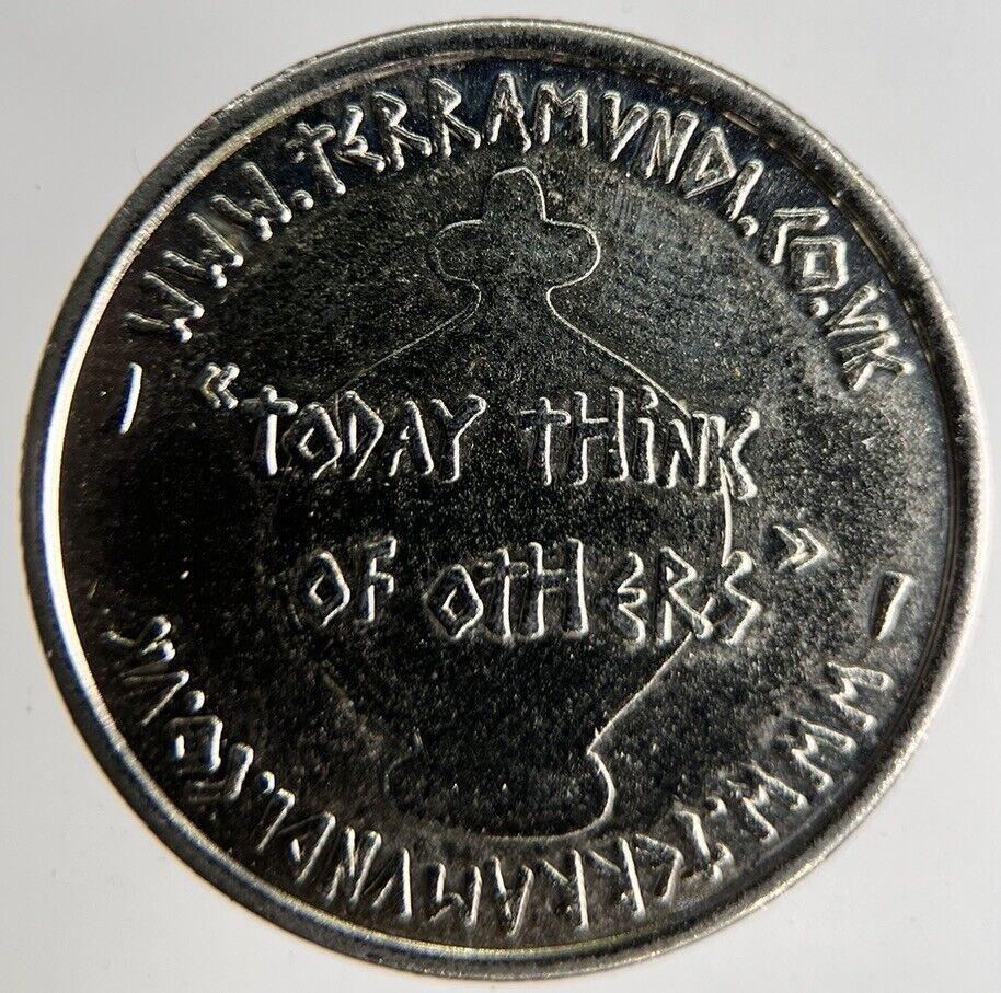 1997 Italy Terramvndi Please Smash Token Coin | Fine Collectable Grade