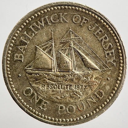 1997 Jersey £1 One Pound Coin | Very High Grade | a4964