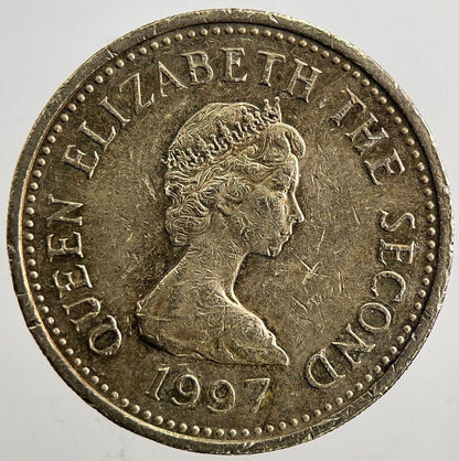 1997 Jersey £1 One Pound Coin | Very High Grade | a4964