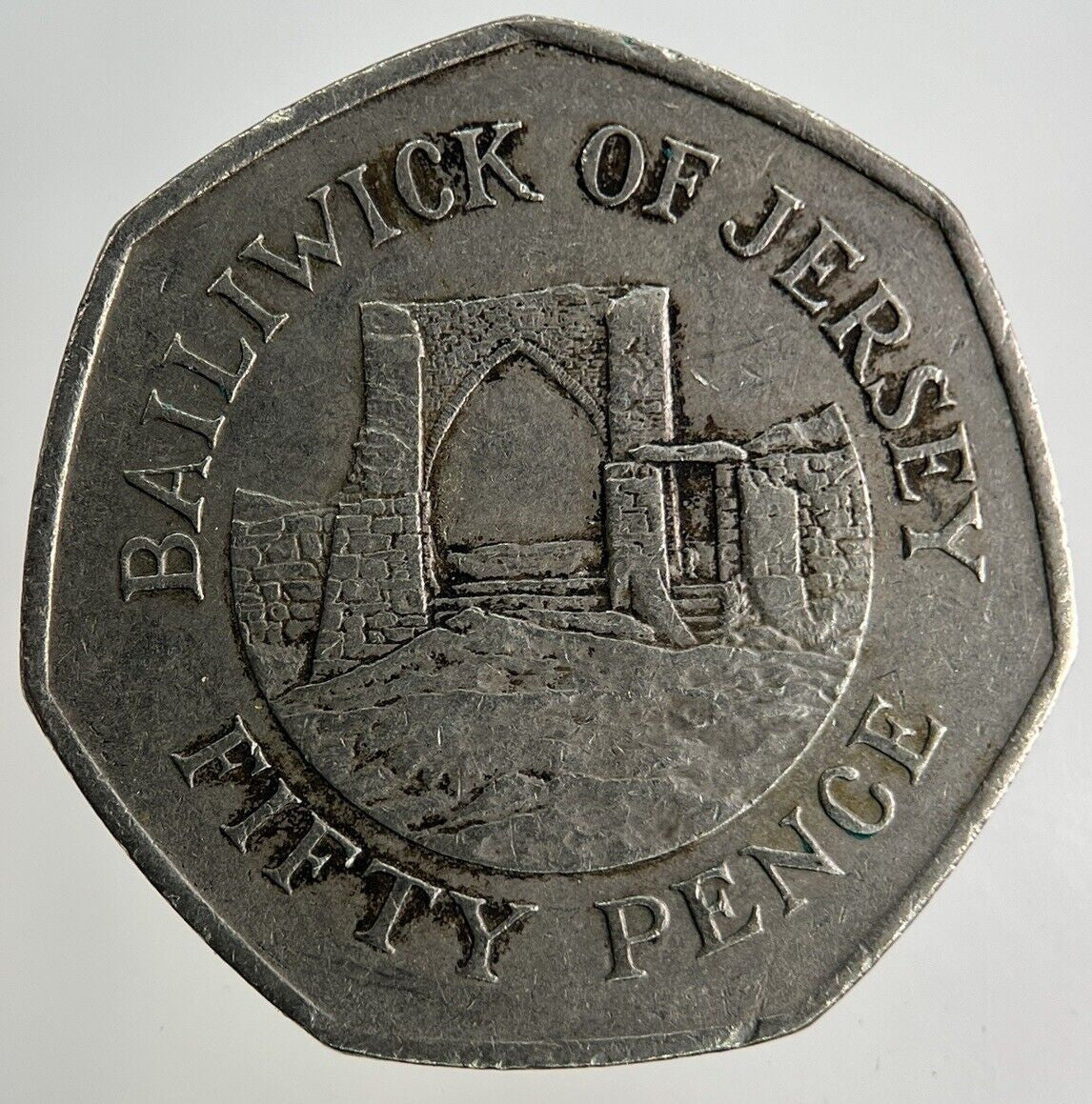1997 Jersey 50p Fifty-Pence Coin | Fine Collectable Grade