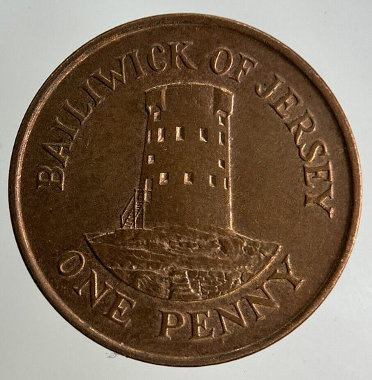 1998 Jersey 1p One Penny Coin | Fine Collectable Grade