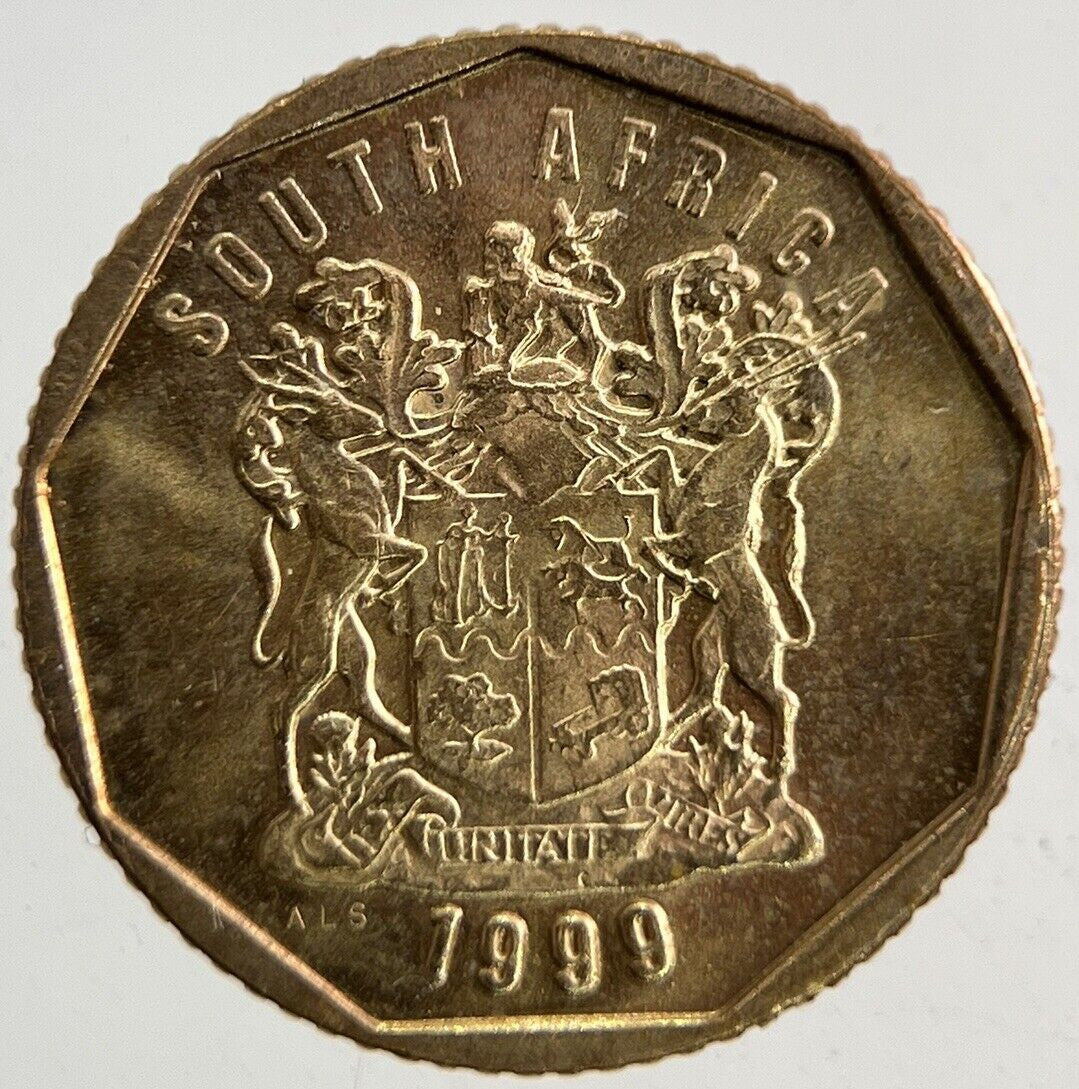 1999 South Africa 10 Cent Coin | Fine Collectable Grade
