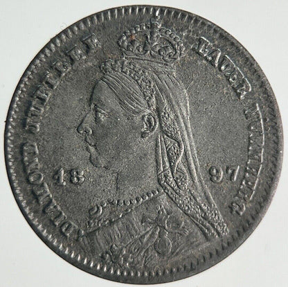19th Century Queen Victoria Toy Money Token Coin | Fine Collectable Grade