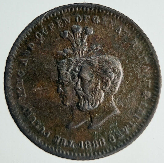 19th Century Queen Victoria Toy Money Token Coin | Fine Collectable Grade