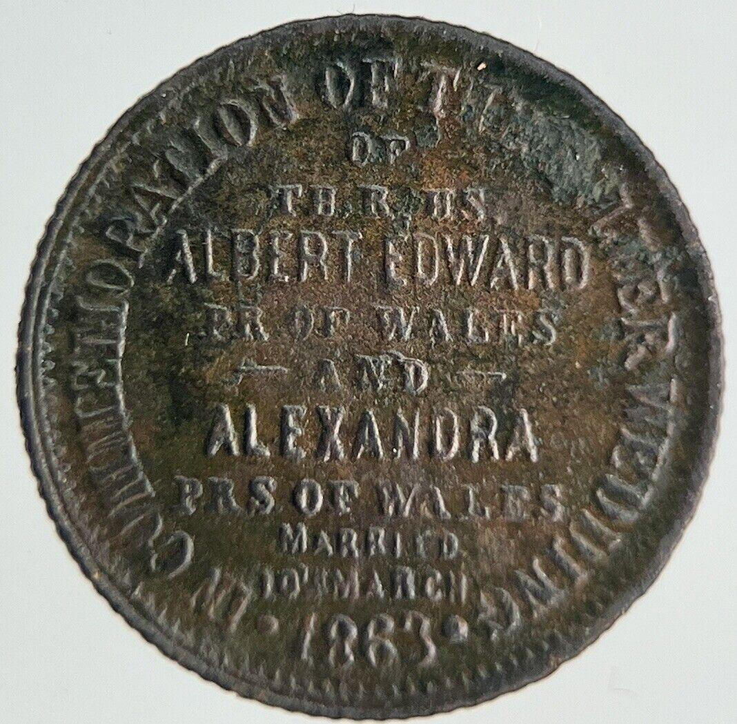 19th Century Queen Victoria Toy Money Token Coin | Fine Collectable Grade