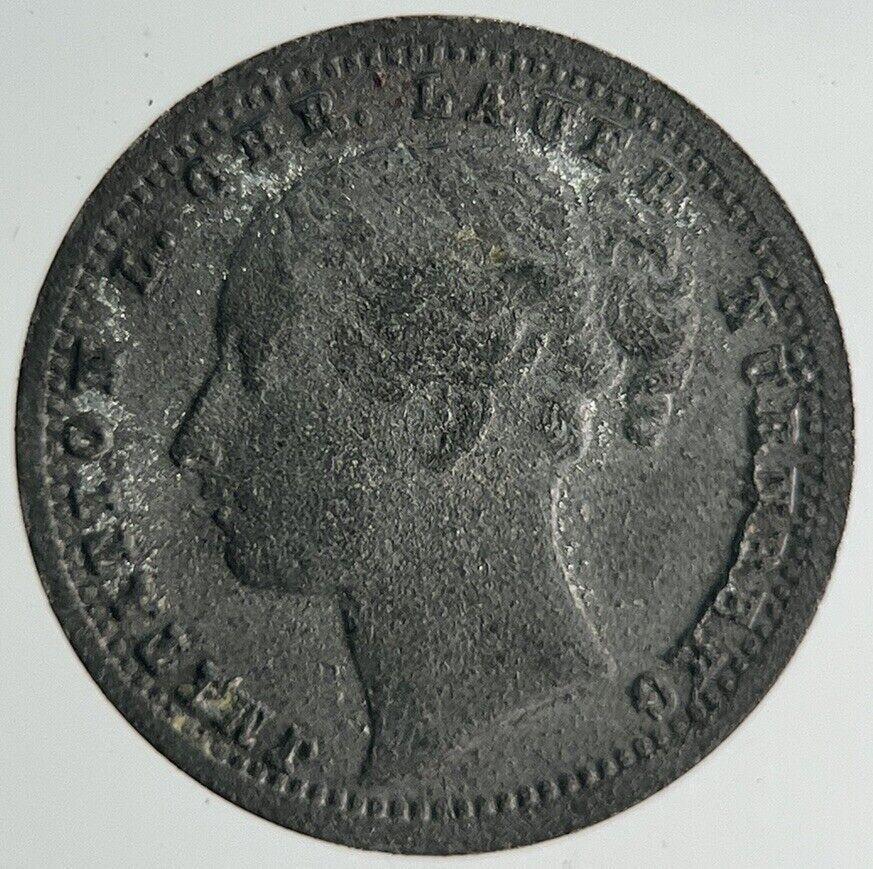 19th Century Queen Victoria Toy Money Token Coin | Fine Collectable Grade